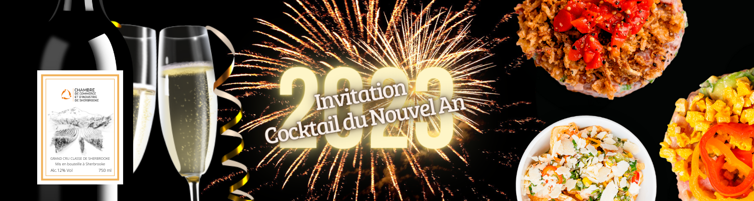 Bandeau Cocktail du Nouvel An
